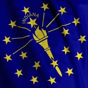 Flag of the State of Indiana